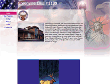 Tablet Screenshot of elks1139.com